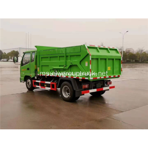 Dongfeng 4x2 jenis pemampat trak sampah